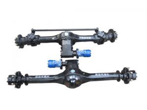 扒渣機雙馬達驅動(dòng)專(zhuān)用車(chē)橋總成-專(zhuān)利產(chǎn)品